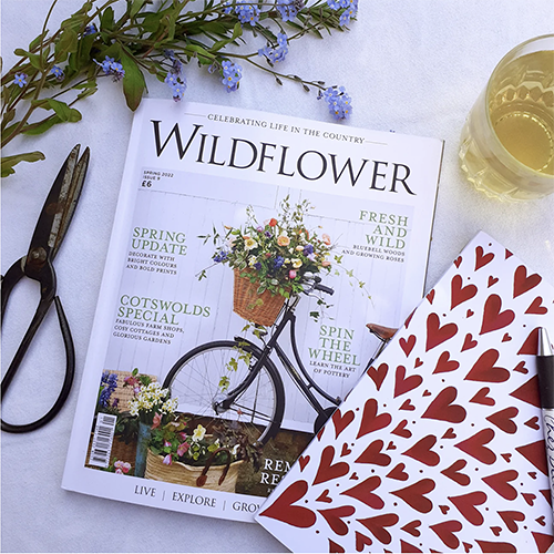 My favourite Magazine and Fresh Mint Tea!