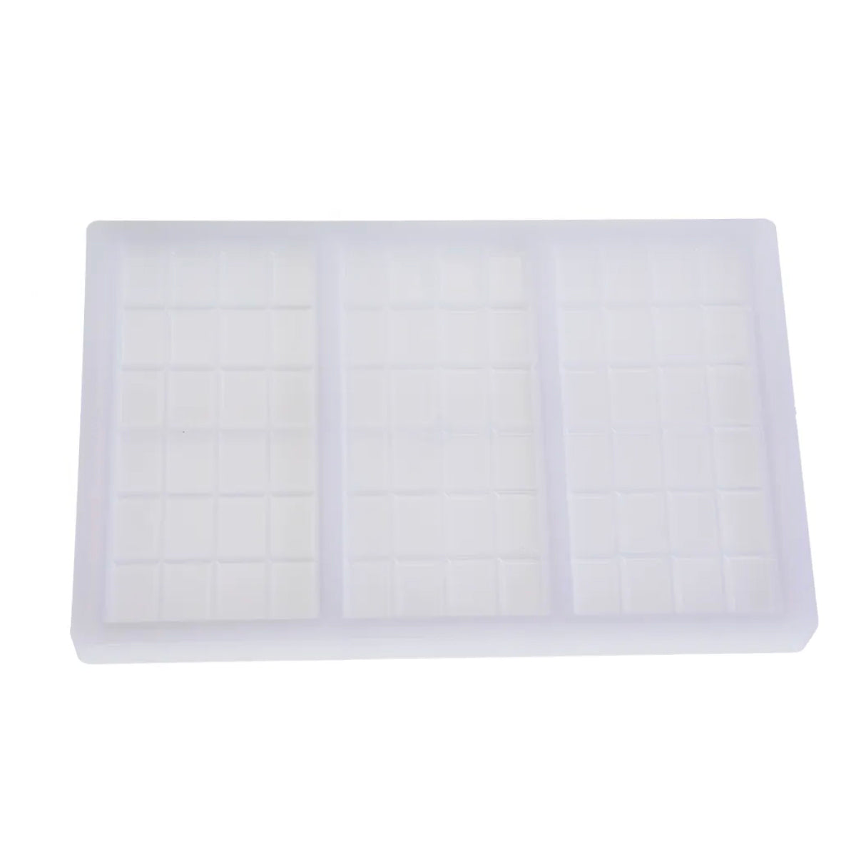 Chocolate Bar Mould | 3 x 100g Bars | Professional Polypropylene