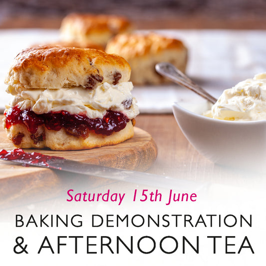 Scone Baking Demonstration and Afternoon Tea with Beccy- Saturday 15th June