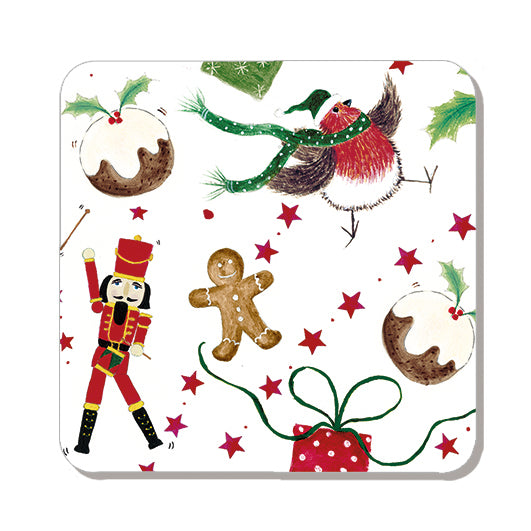 Exploding Christmas Coaster