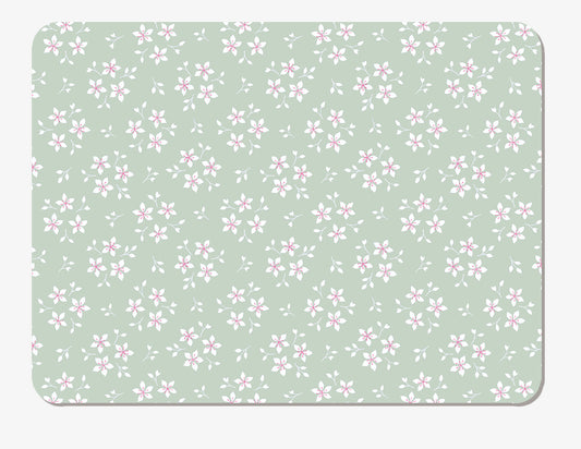 Green Ditsy Floral Placemat
