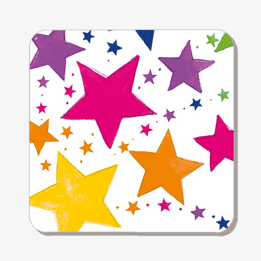 Rainbow stars coaster