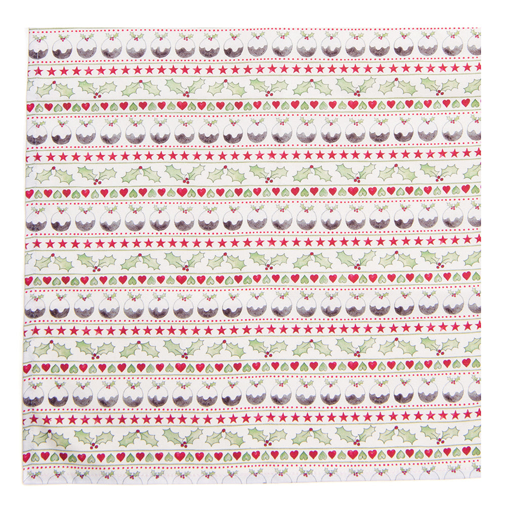 Christmas Pudding Napkin