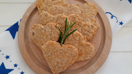 Beccy's Cheesy Oat Biscuits