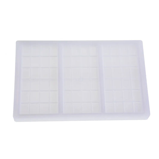 Chocolate Bar Mould | 3 x 100g Bars | Professional Polypropylene