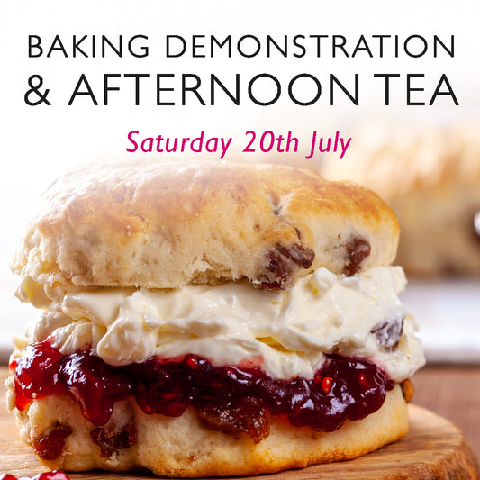 Scone Baking Demonstration and Afternoon Tea with Beccy- Saturday 20th July