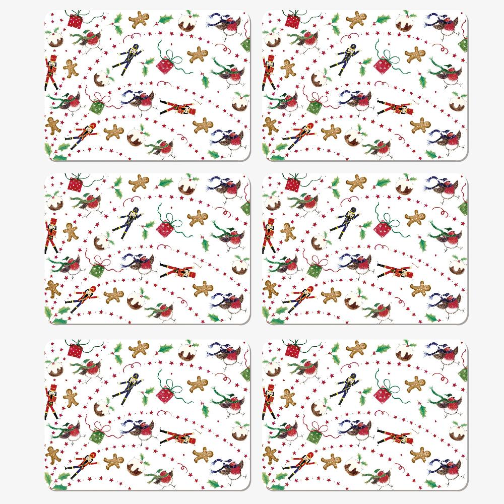 6 Exploding Christmas Placemats