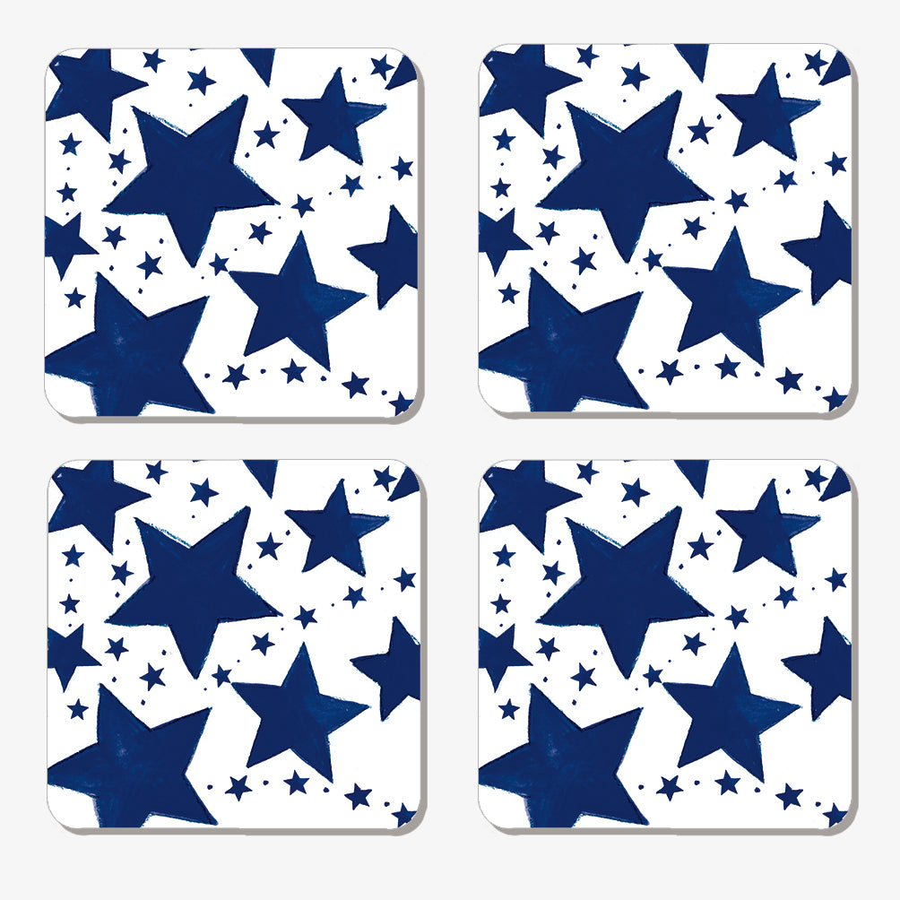 Blue Stars Coasters