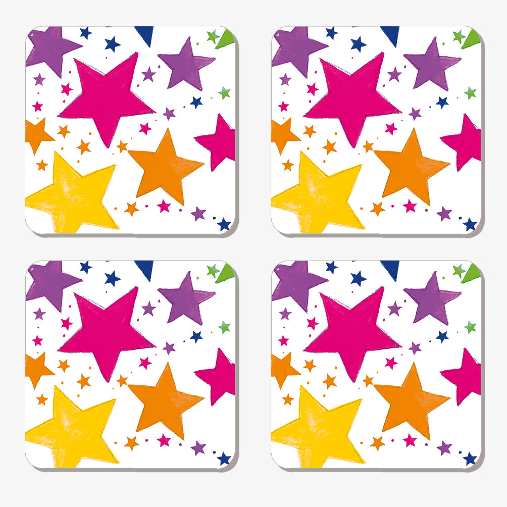 Rainbow Stars Coaster