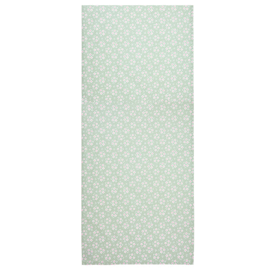 Table linens, Sage Green Ditsy Floral Table Runner, made in Britain - Chez Beccy